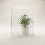 4mm Cathedral patterned glass cut to size
