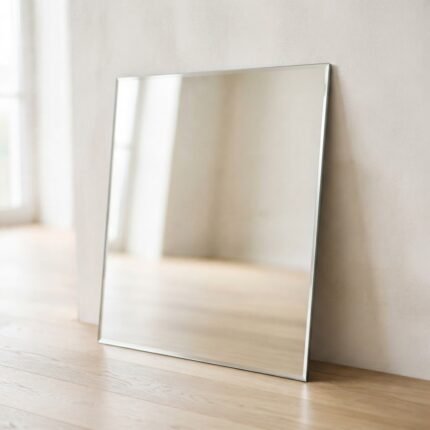 4mm silver mirror cut to size with polished edge