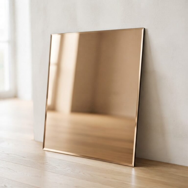 6mm bronze toughened mirror cut to size
