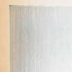 5mm satinlite patterned glass panel – edge close-up