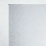 5mm spotswood patterned glass panel – edge close-up