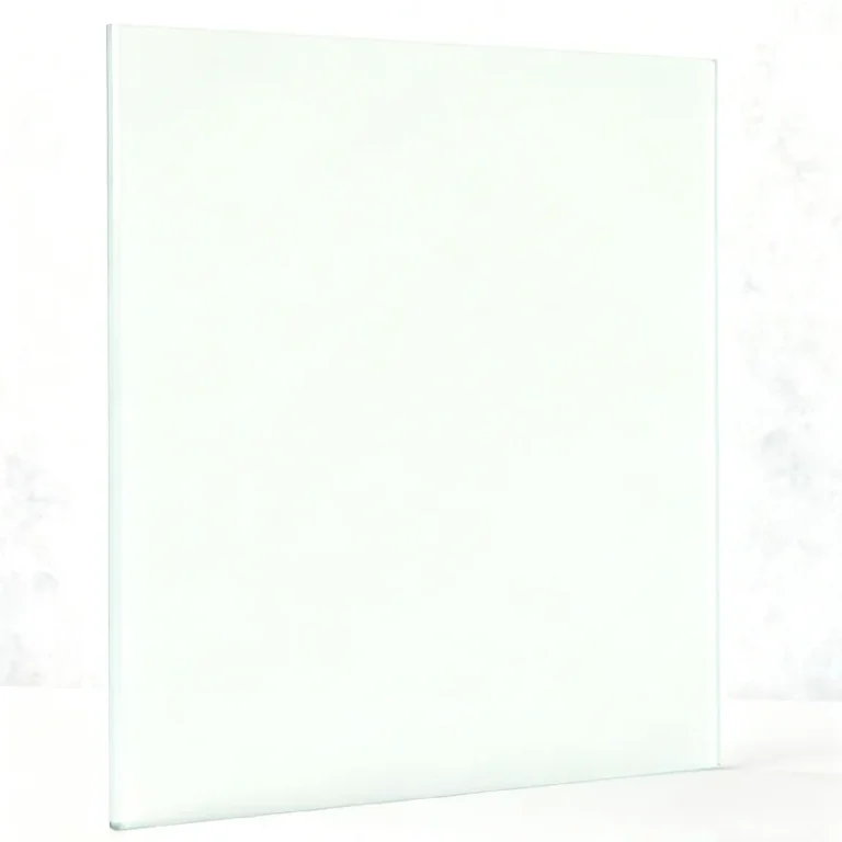 6.38mm translucent laminate glass panel cut to size